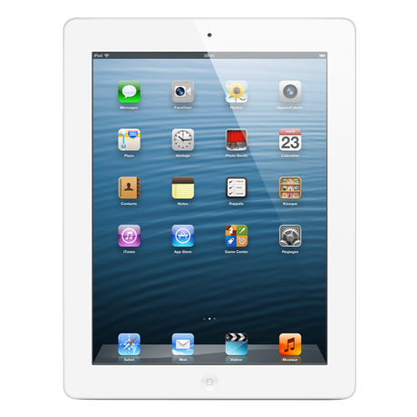 iPad avec écran Retina