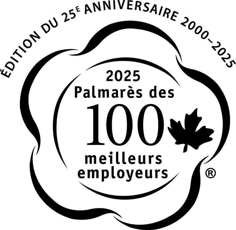 Les 100 meilleurs employeurs du Canada 2025