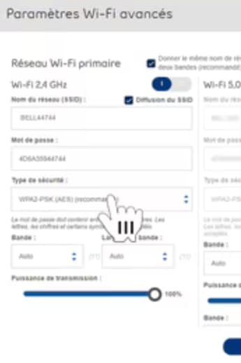 Type de sécurité