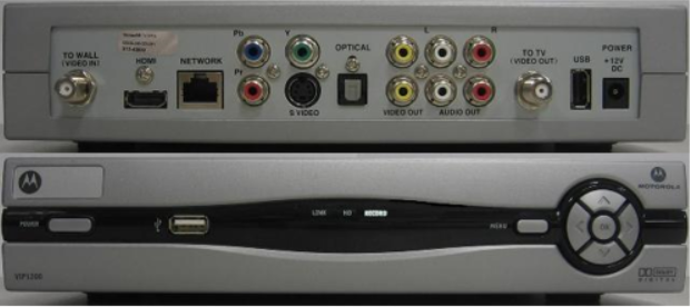 Front and back of VIP1216