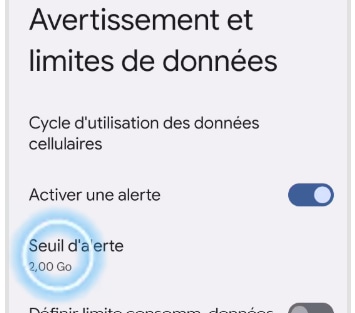 Seuil d'alerte