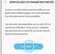 SUPPRIMER TOUT