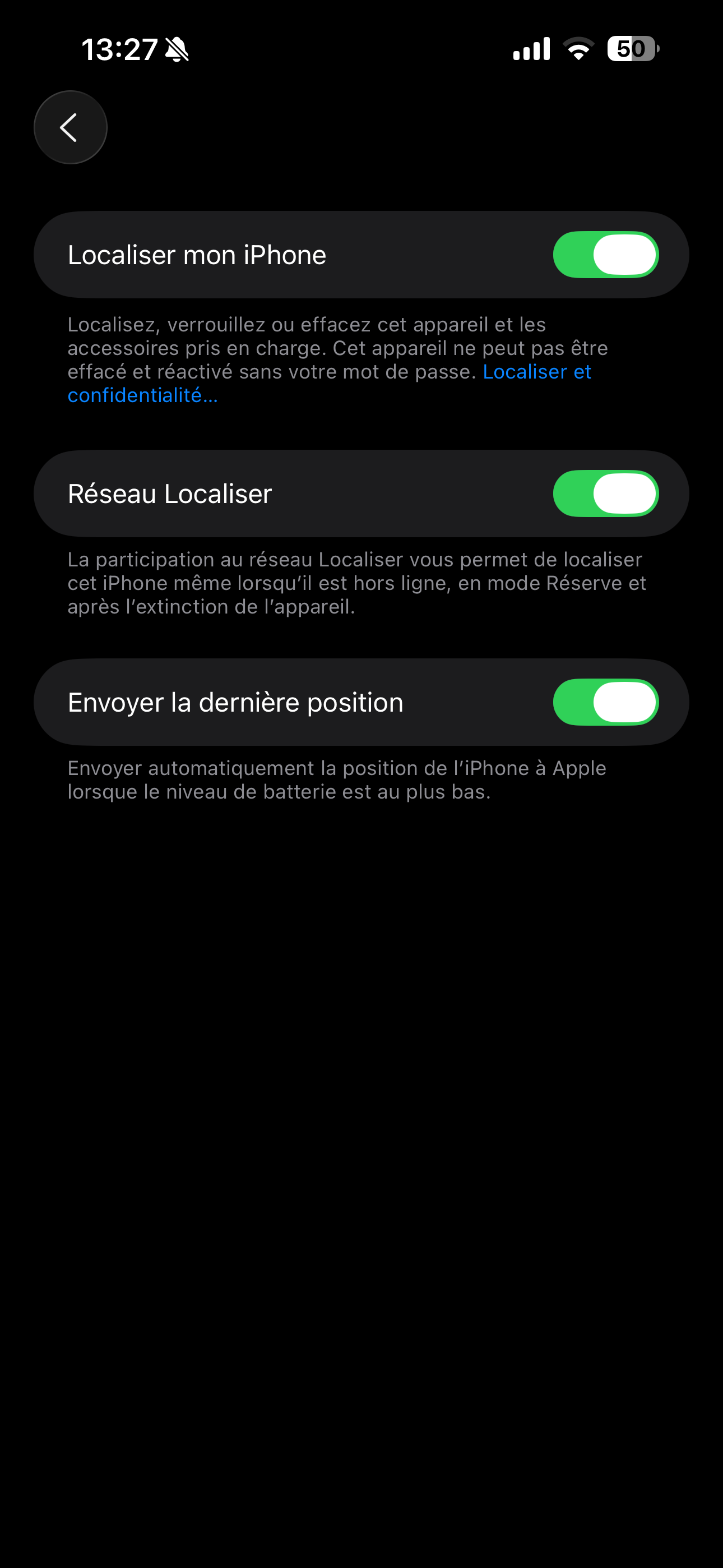 Touche à nouveau le curseur.