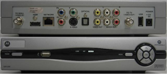 Back and front of VIP1202