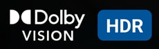 Exemple de badge HDR/Dolby Vision