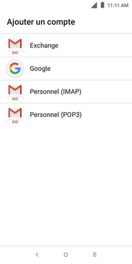 Touchez Personnel (IMAP).