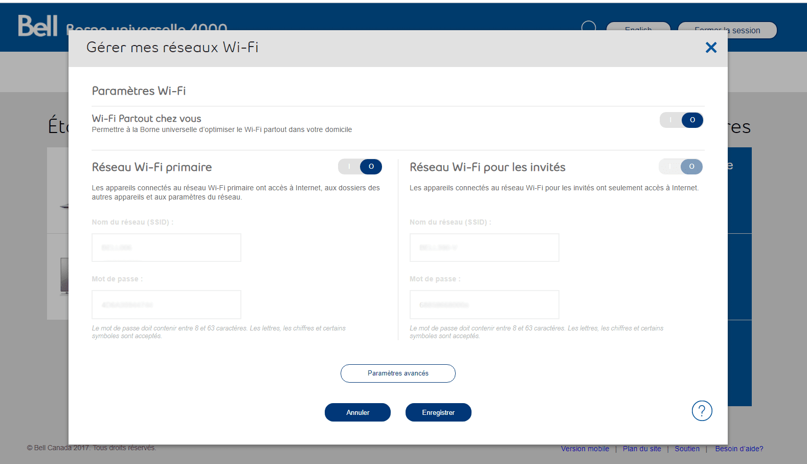 Click on Fibe Internet.