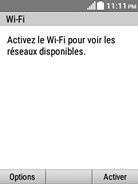 Si le Wi-Fi est désactivé, sélectionnez Activer.