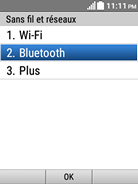Sélectionnez Bluetooth.