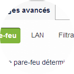 Cliquez sur LAN.Le MiFi 2 est configuré par défaut pour utiliser des adresses IP dans une plage réservée aux réseaux privés, ce qui devrait être adéquat dans la plupart des cas. Si votre réseau exige l