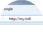 Sur votre ordinateur, connectez-vous au Novatel Wireless MiFi 7000 en passant par le réseau Wi-Fi puis rendez-vous sur http://my.mifi à partir d