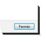 La configuration est complétée, cliquez sur Fermer.