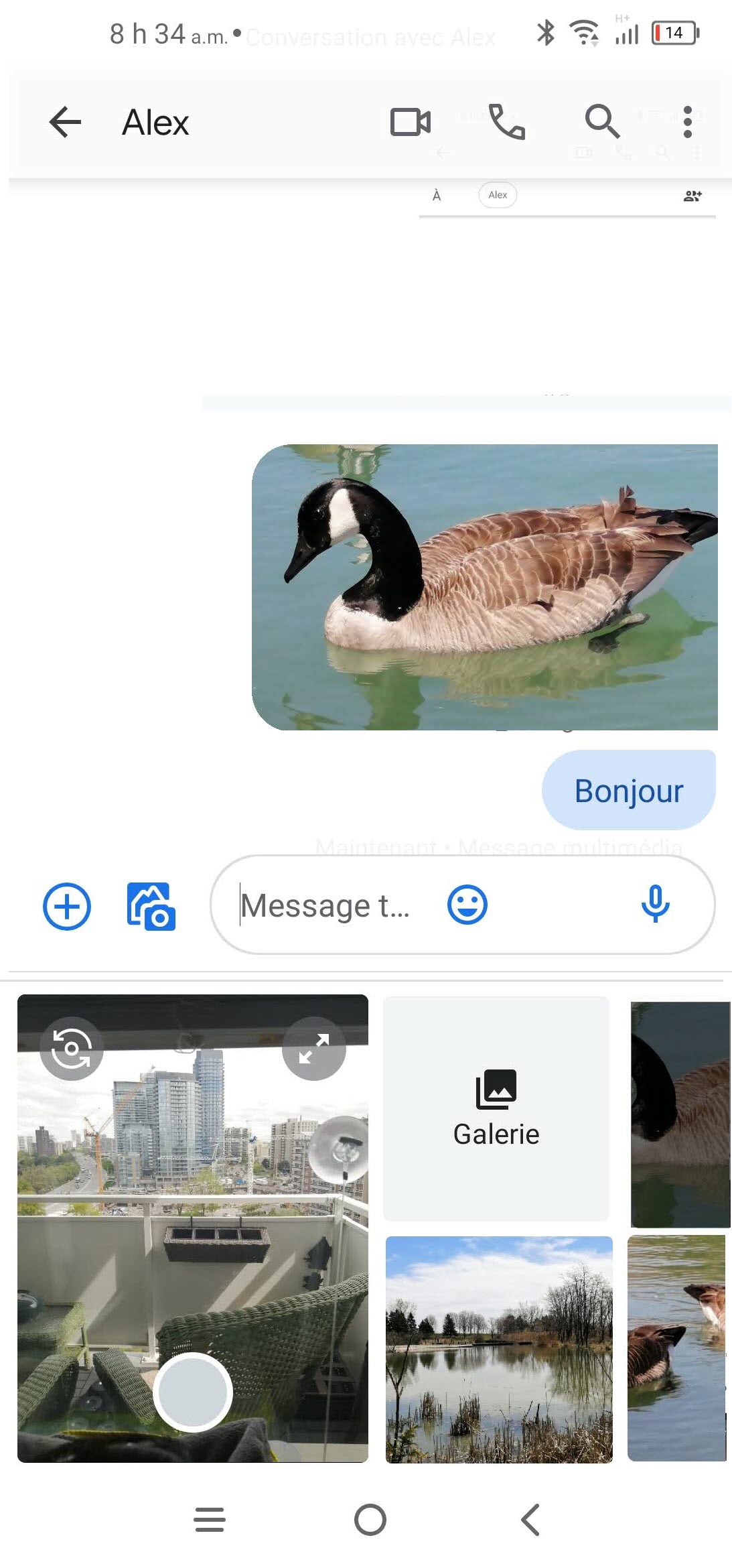 Le message a été envoyé.