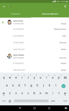 Entrez le numéro de téléphone mobile du destinataire ou entrez un nom pour sélectionner un membre de votre liste de contacts.