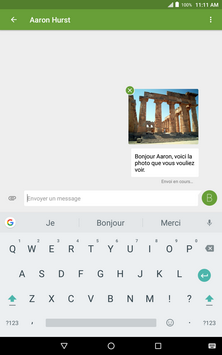 Le message a été envoyé.