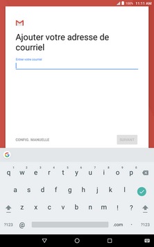 Entrez votre adresse de courriel Bell.