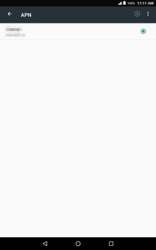 Les paramètres APN ont été réinitialisés aux valeurs par défaut.