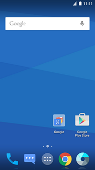 Touchez Applications.