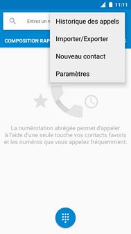 Touchez Paramètres.