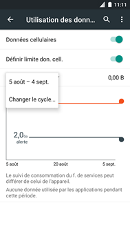 Touchez Changer le cycle…