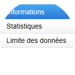 Cliquez sur Limite des données.