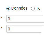 Entrez la valeur de limite de données.