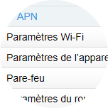 Cliquez sur Paramètres de l