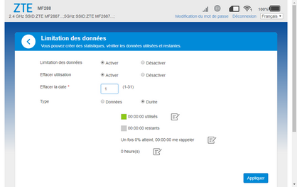 Cliquez sur le champ Effacer la date et saisissez la date désirée.