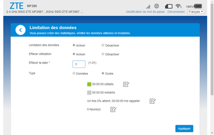 Cliquez sur Données.