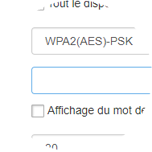 Entrez un nouveau mot de passe.