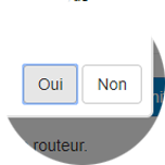 Cliquez sur Oui pour confirmer.
