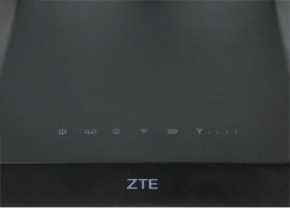 Le ZTE MF288 indiquera quand les appareils sont connectés.