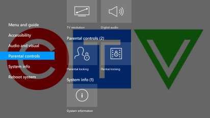 Scroll to Parental controls.